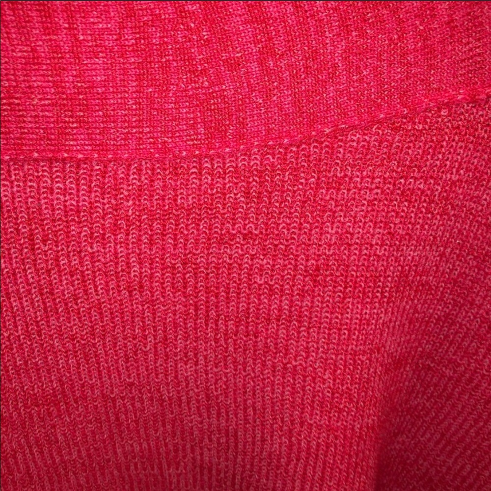 Red Off the Shoulder Free People Top - Picture 2 of 5